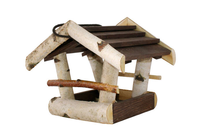 PATKAR Vogelhaus mit Holzdach